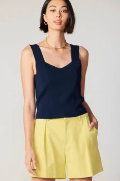 Sweetheart Knit Tank Top