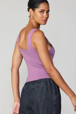 Sweetheart Knit Tank Top