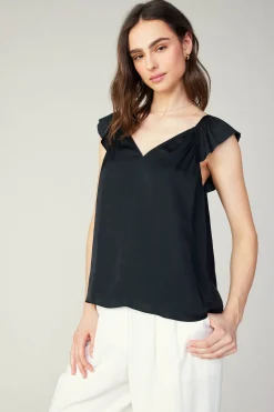 Sweetheart Neck Tank Top