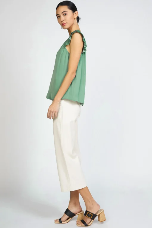 Sweetheart Ruffled Top