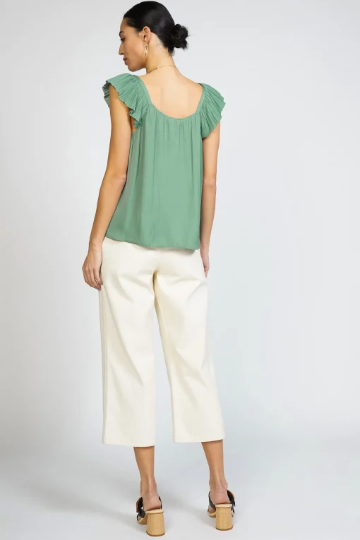 Sweetheart Ruffled Top
