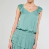 Sweetheart Smocked Mini Dress
