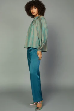 Swirl Motif Blouse