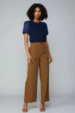 Texture Stitch Sweater Top