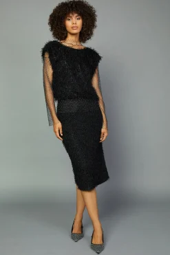 Textured Sparkle Skirt