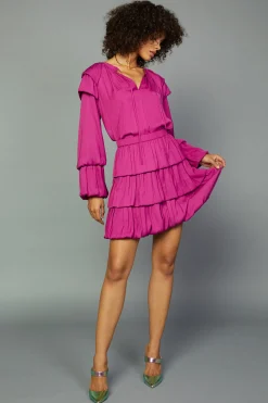 Tiered Mini Skirt