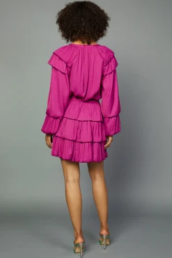 Tiered Mini Skirt