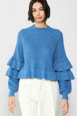 Tiered Sleeve Sweater