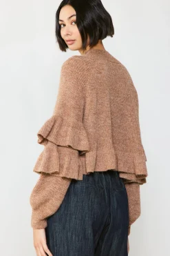 Tiered Sleeve Sweater
