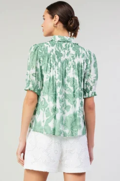 Tulip Jacquard Blouse
