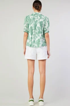 Tulip Jacquard Blouse