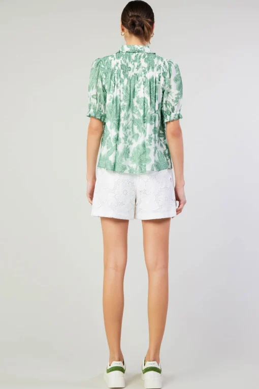 Tulip Jacquard Blouse