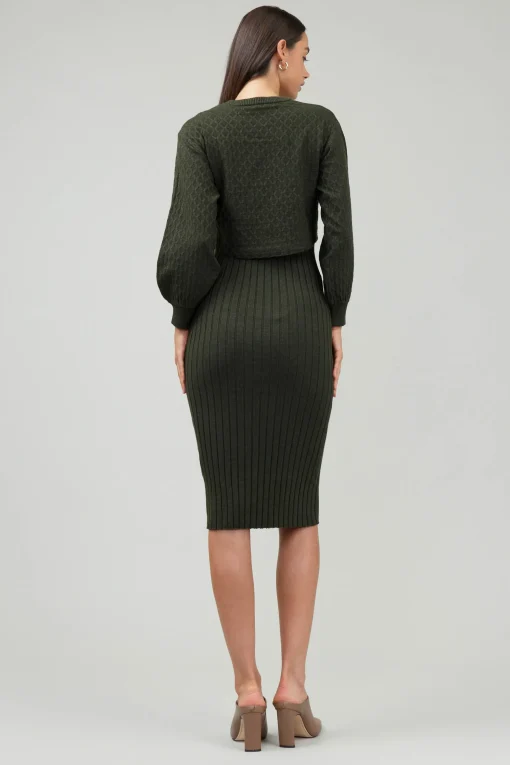 Two Piece Sweater Dress