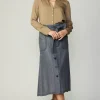 Washed Utility Skirt
