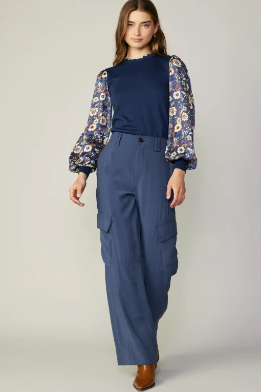Wide Leg Cargo Pant