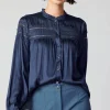Yoke Lace Blouse