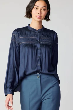 Yoke Lace Blouse