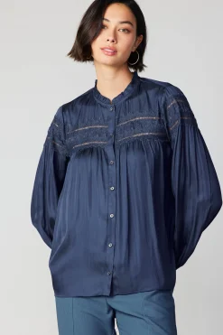 Yoke Lace Blouse