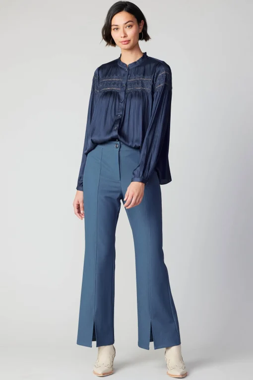 Yoke Lace Blouse