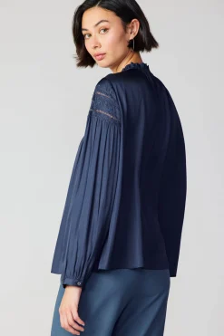 Yoke Lace Blouse