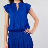 Zoey Pleated Mini Dress