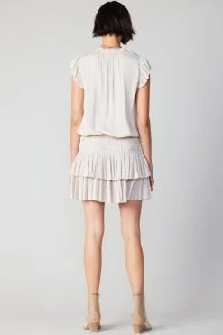 Zoey Pleated Skirt Mini Dress